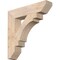 Ekena Millwork Merced Slat Smooth Bracket, Douglas Fir, 5 1/2"W x 28"D x 28"H BKT06X28X28MRC06SDF - alternate 1